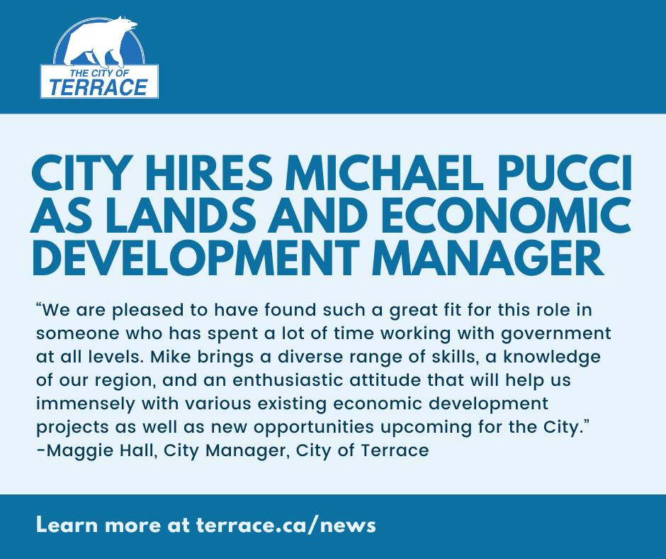 City hires Michael Pucci as Lands and Economic Development Manager