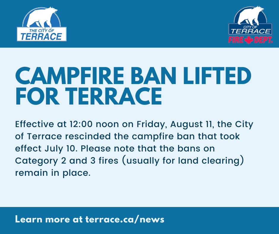 Campfire ban lifted