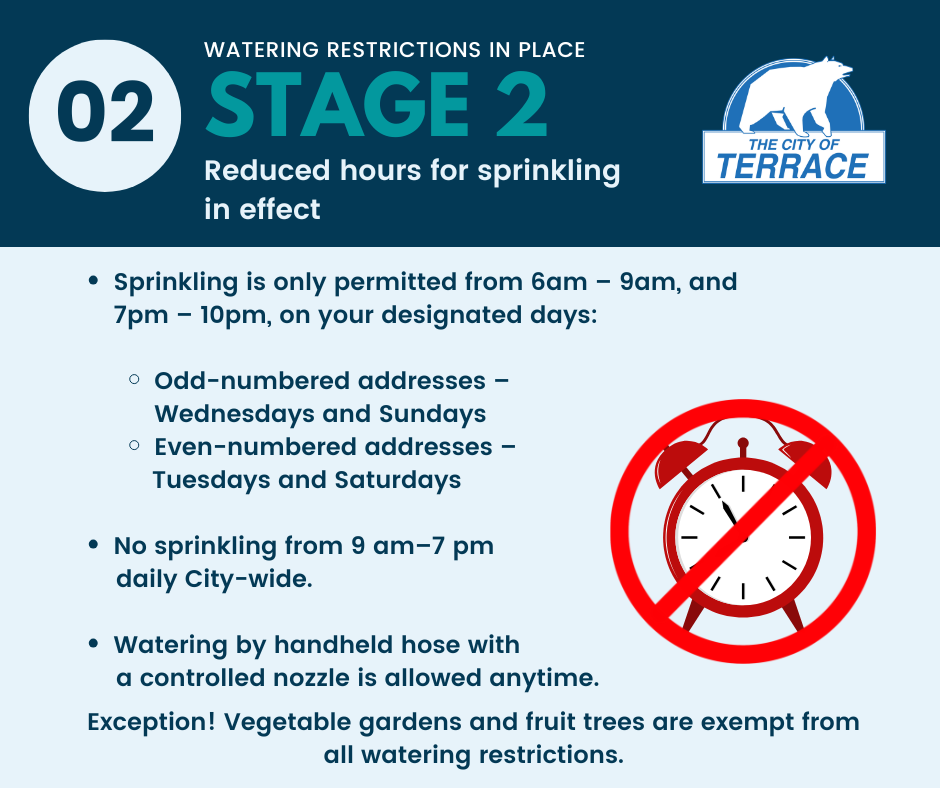 Stage 2 water restrictions