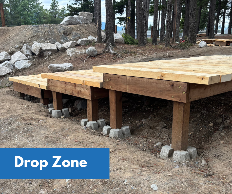 Tetrault Bike park drop zone