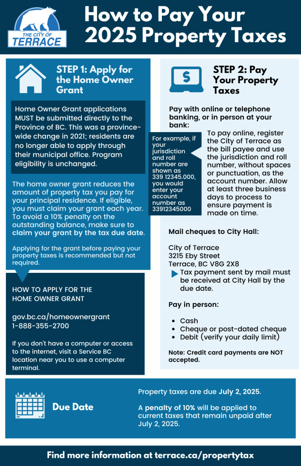 how to pay your property tax info